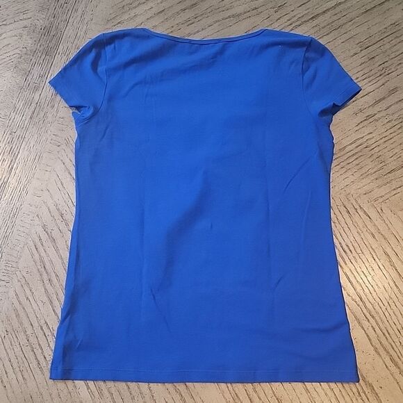 Royal blue t shirt size M Jones New York 💙 - Picture 4 of 5